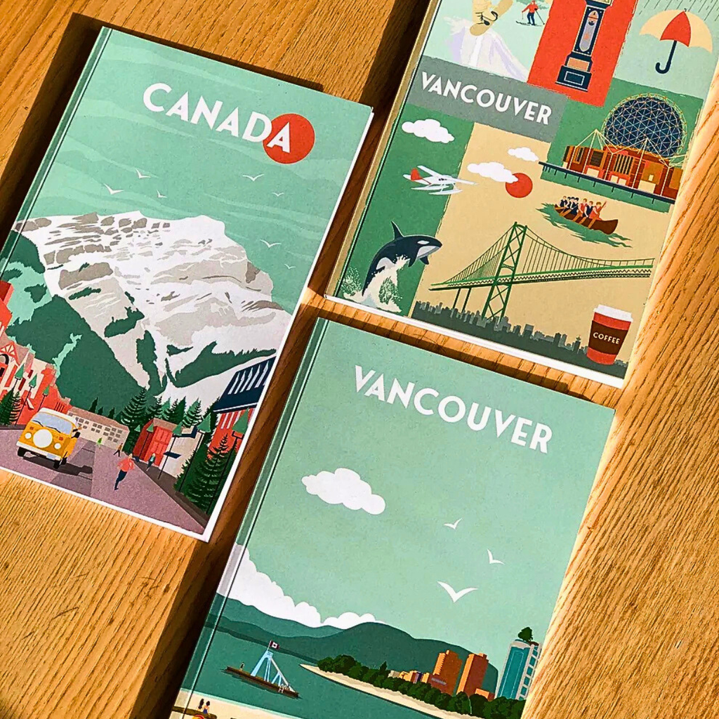 Notebook - Vancouver English Bay by TripPoster