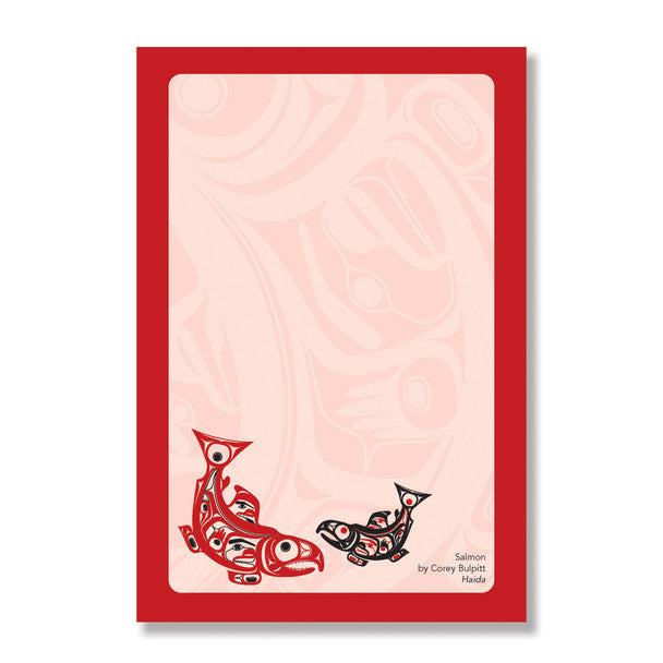 Notepad - Salmon by Corey Bulpitt