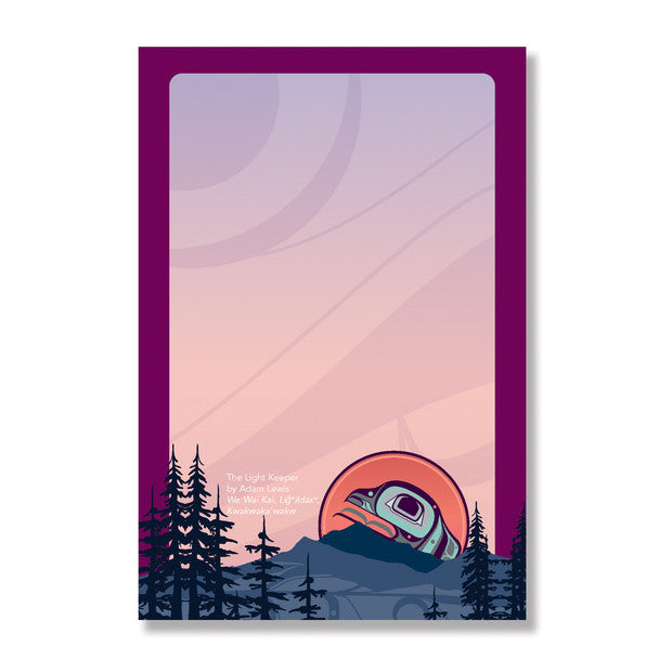 Notepad -  The Lightkeeper by Adam Lewis