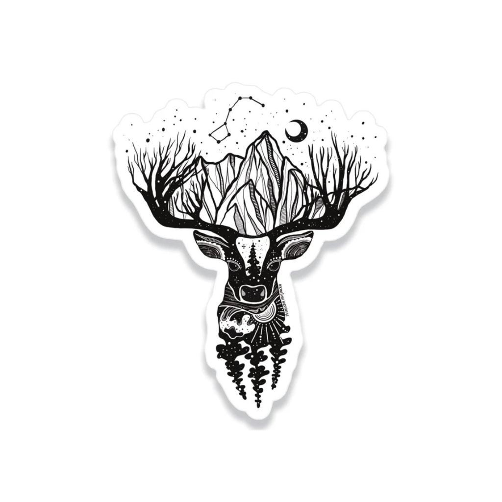 Outdoor Vinyl Sticker - Deer by Mountain Mornings