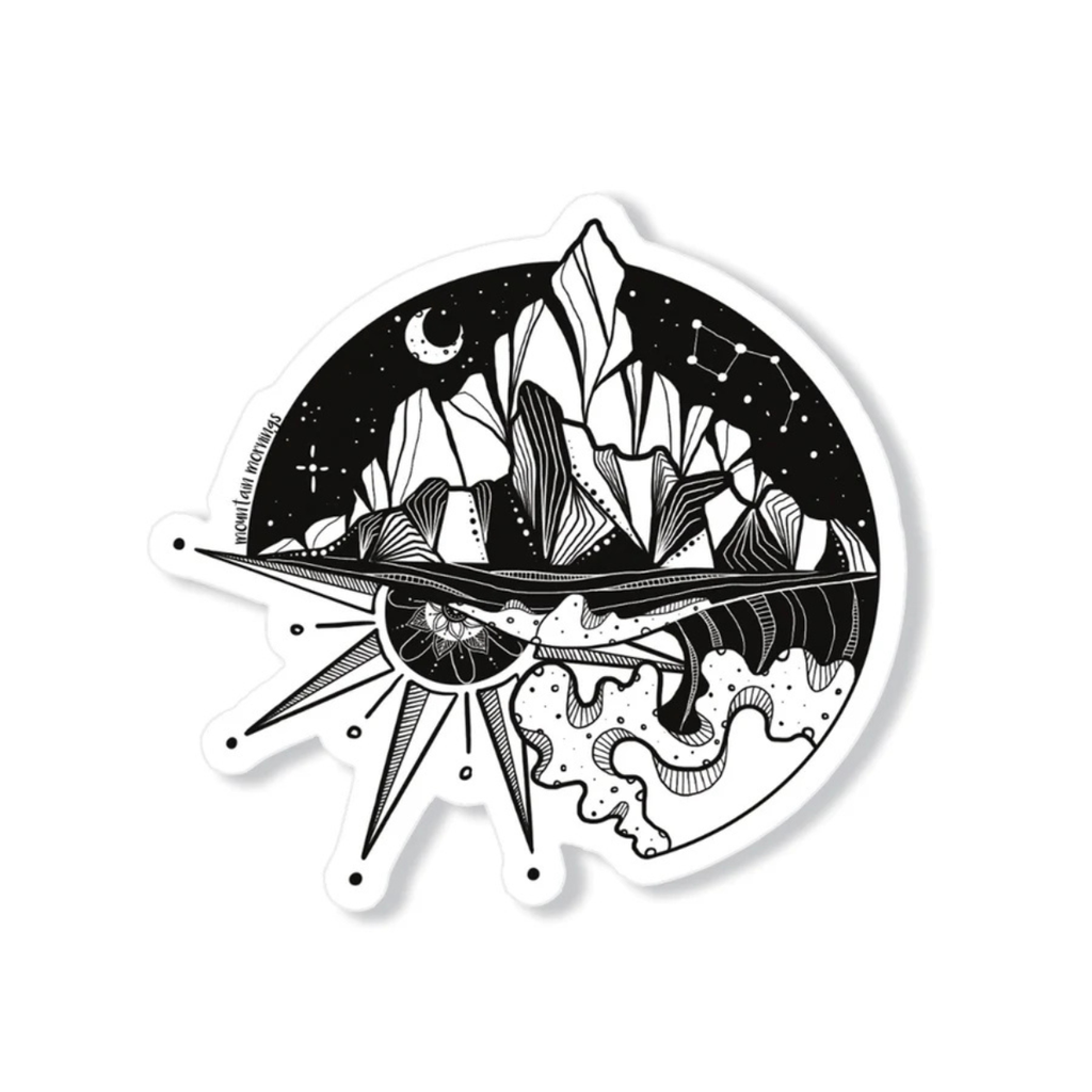 Outdoor Vinyl Sticker - Sea To Sky by Mountain Mornings