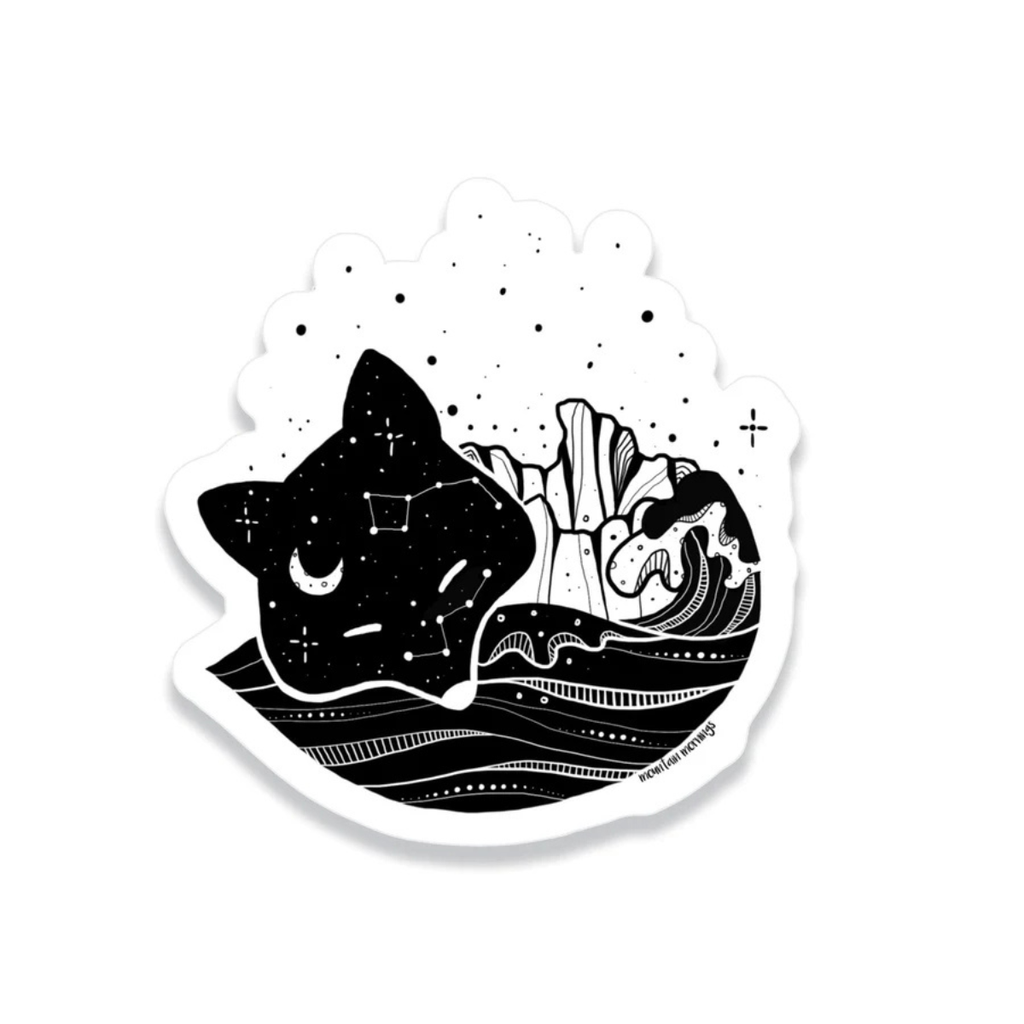 Outdoor Vinyl Sticker - Sleeping Fox by Mountain Mornings