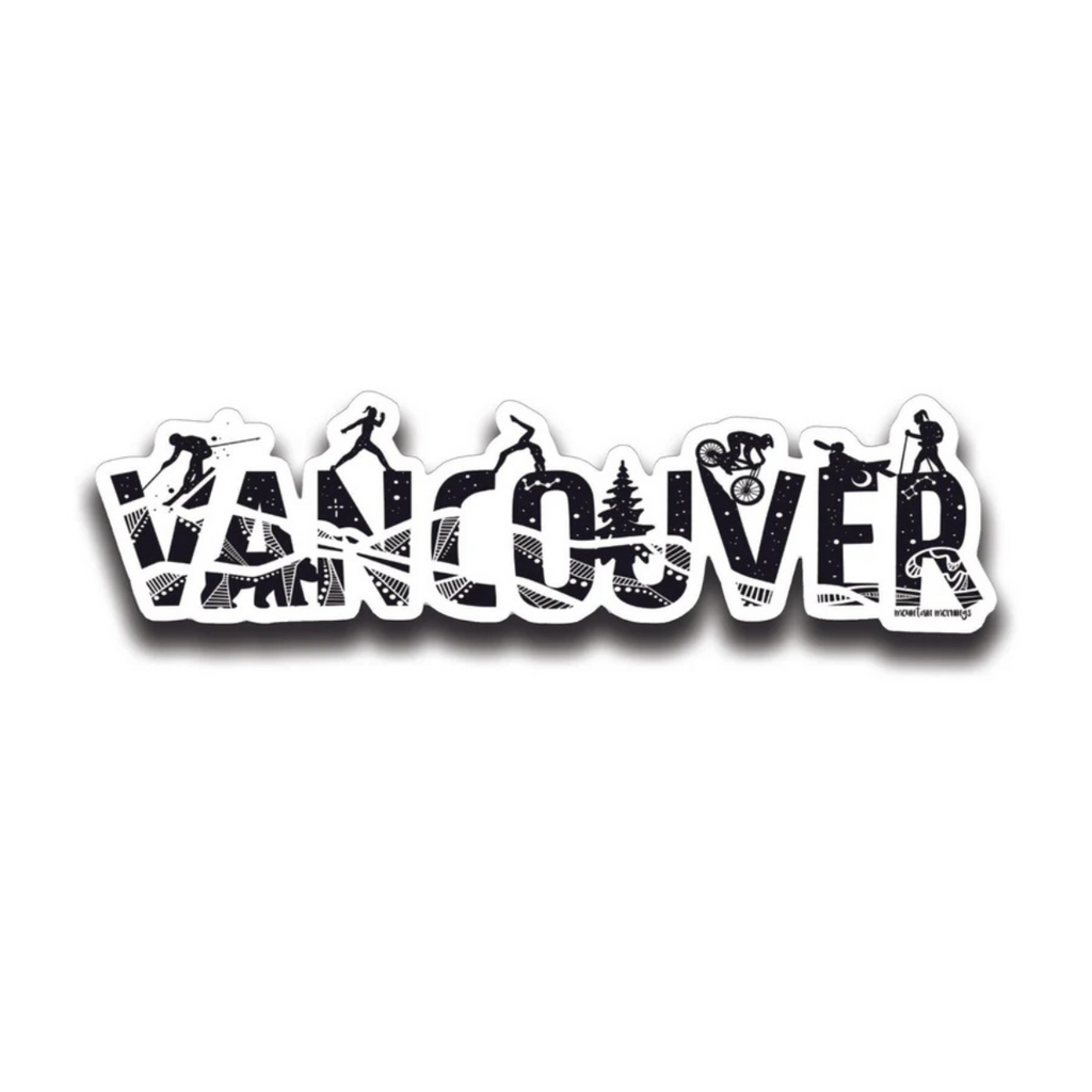 Outdoor Vinyl Sticker - Vancouver by Mountain Mornings