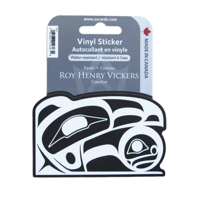 Outdoor Vinyl Sticker - Raven by Roy Henry Vickers