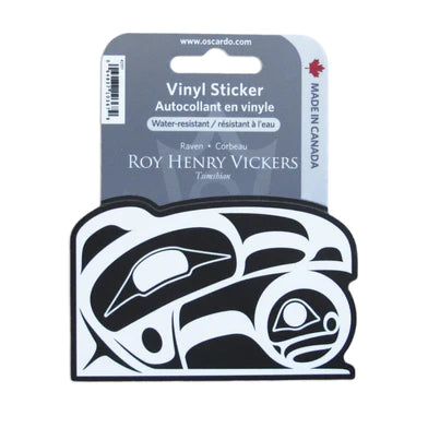 Indigenous Art Sticker - Raven by Roy Henry Vickers – All The Good ...
