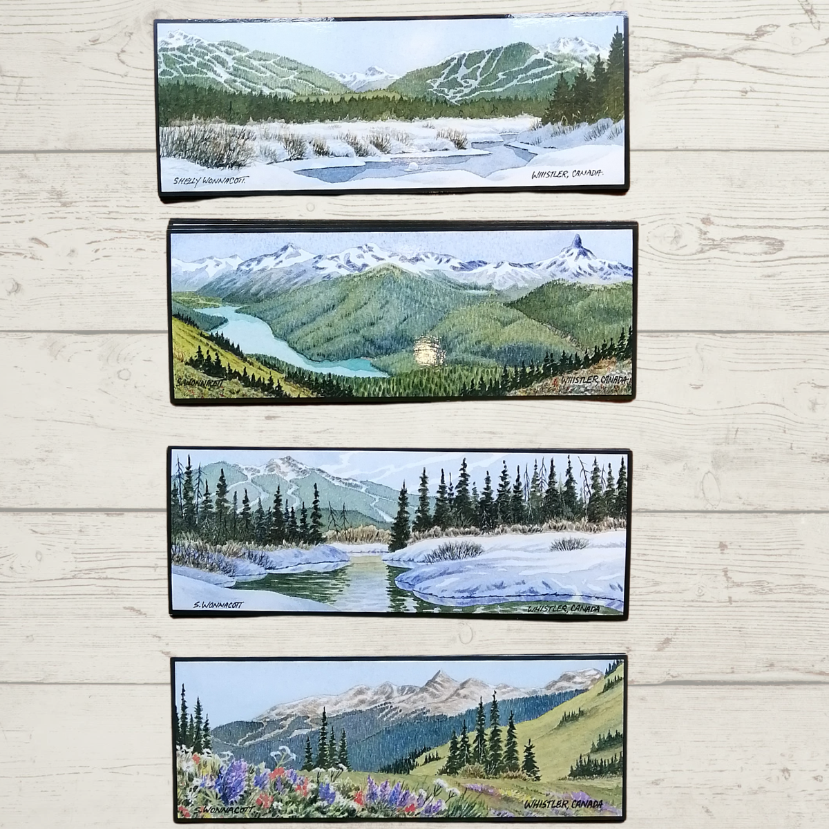 BC Bookmark - Alpine Wildflowers, Whistler by Shelly Wonnacott (Paper ...