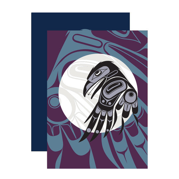 Pocket Notebook - Raven Moon by Allan Weir