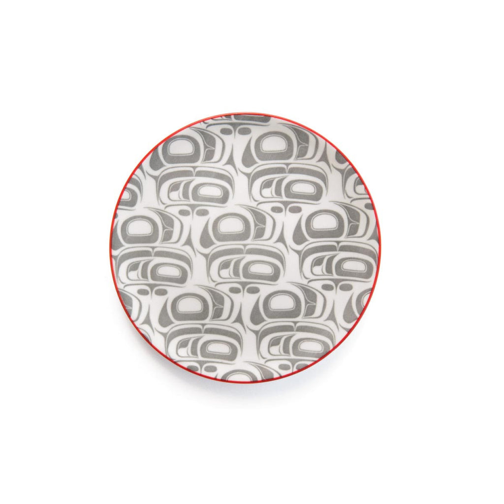 Porcelain Plate - Eagle Transforming by Ryan Cranmer