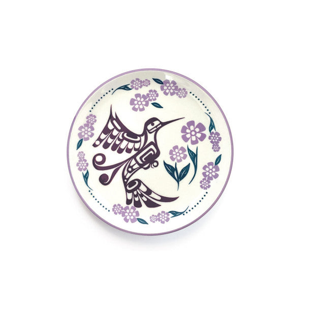 Porcelain Plate - Hummingbird by Francis Dick