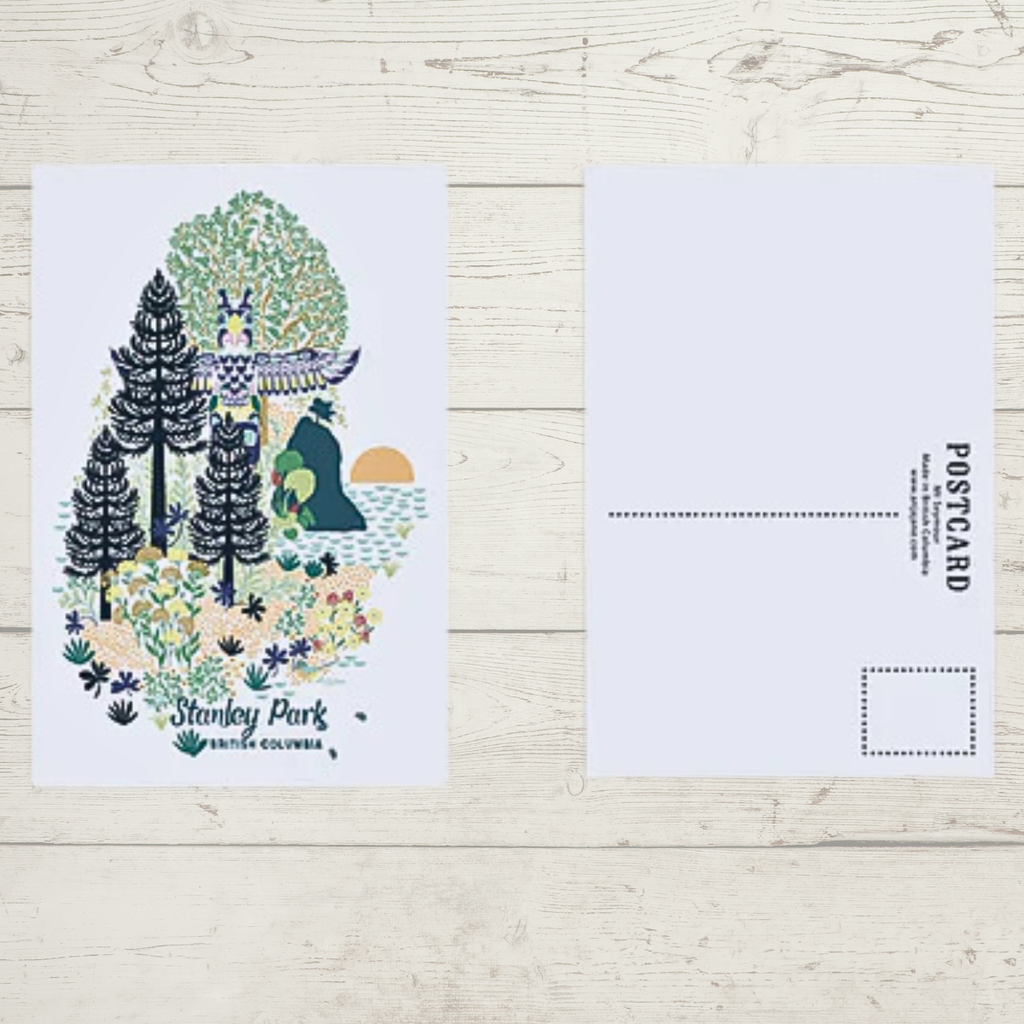 Postcard - Stanley Park by Anja Jane in "Vancouver, B.C."
