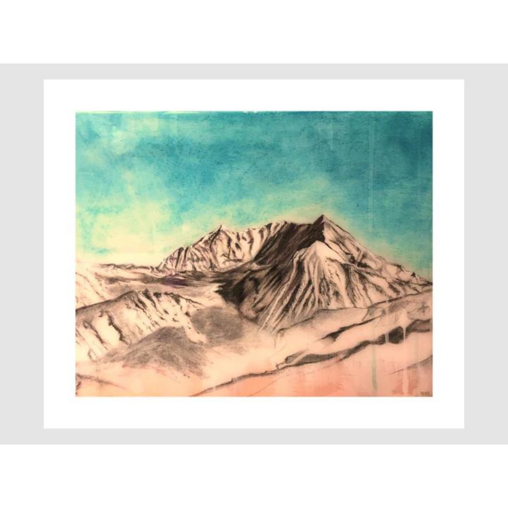 Wall Art Print - Armchair Glacier by Heidi The Artist (8x10, Paper)