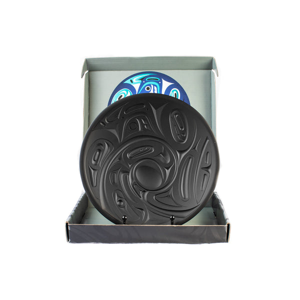 Round Panel - Orca & Eagle by Corrine Hunt (Large)