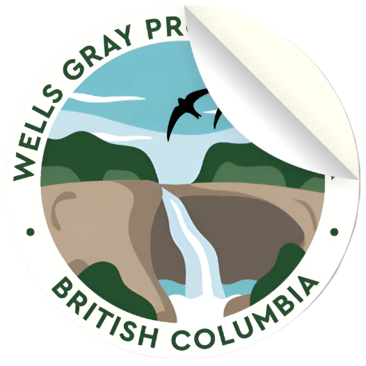BC Parks Sticker – Wells Grey Provincial Park