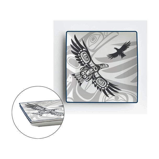 Serving Plates - Soaring Eagle by Paul Windsor (Set of 2)