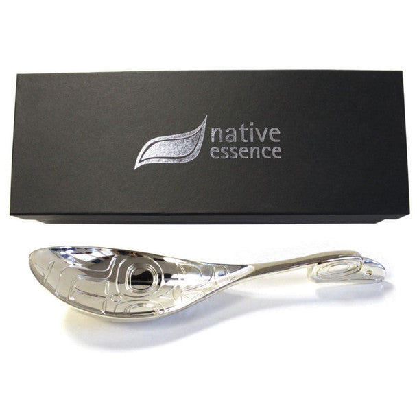 Silver Ladle - Raven by Corey Bulpitt (Ta’kiid Aayaa)