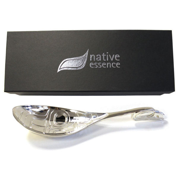 Silver Ladle - Raven by Corey Bulpitt (Ta’kiid Aayaa)