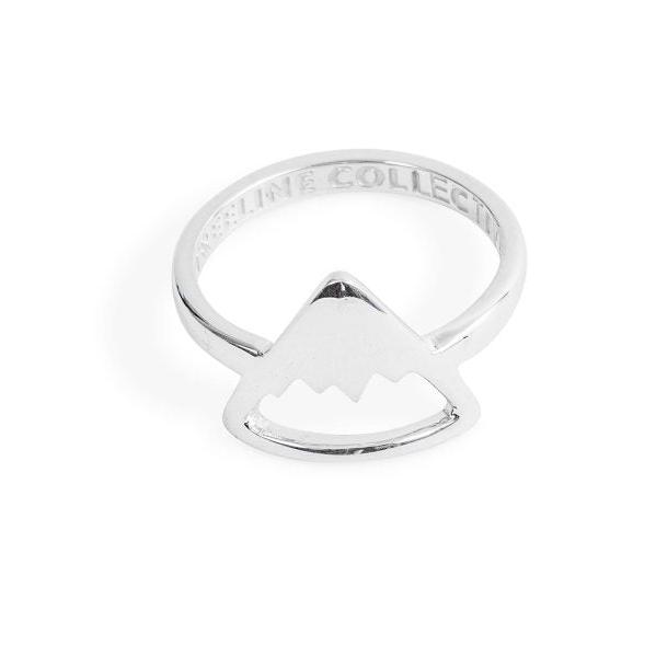 Silver Ring - Mountain by Treeline Collective-Rings-Treeline Collective-[a silver ring]-[silver rings jewelry]-[squamish bc canada]-All The Good Things From BC