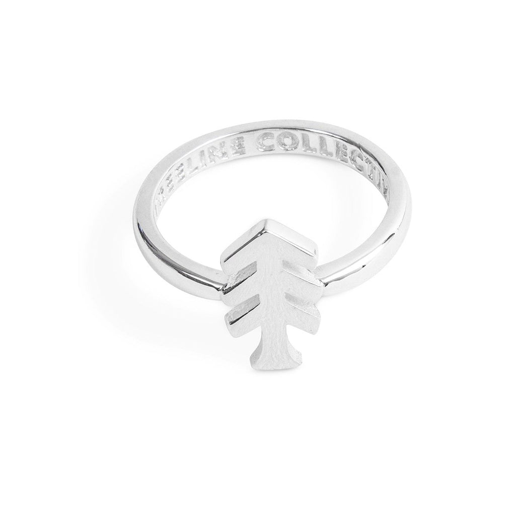 Silver Ring - Tree by Treeline Collective-Rings-Treeline Collective-[a silver ring]-[silver rings jewelry]-[squamish bc canada]-All The Good Things From BC