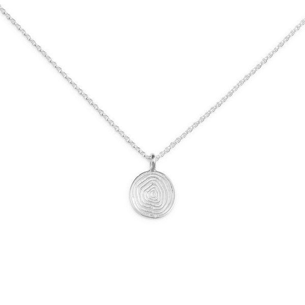 Sterling Silver Necklace - Life (Mini) by Treeline Collective