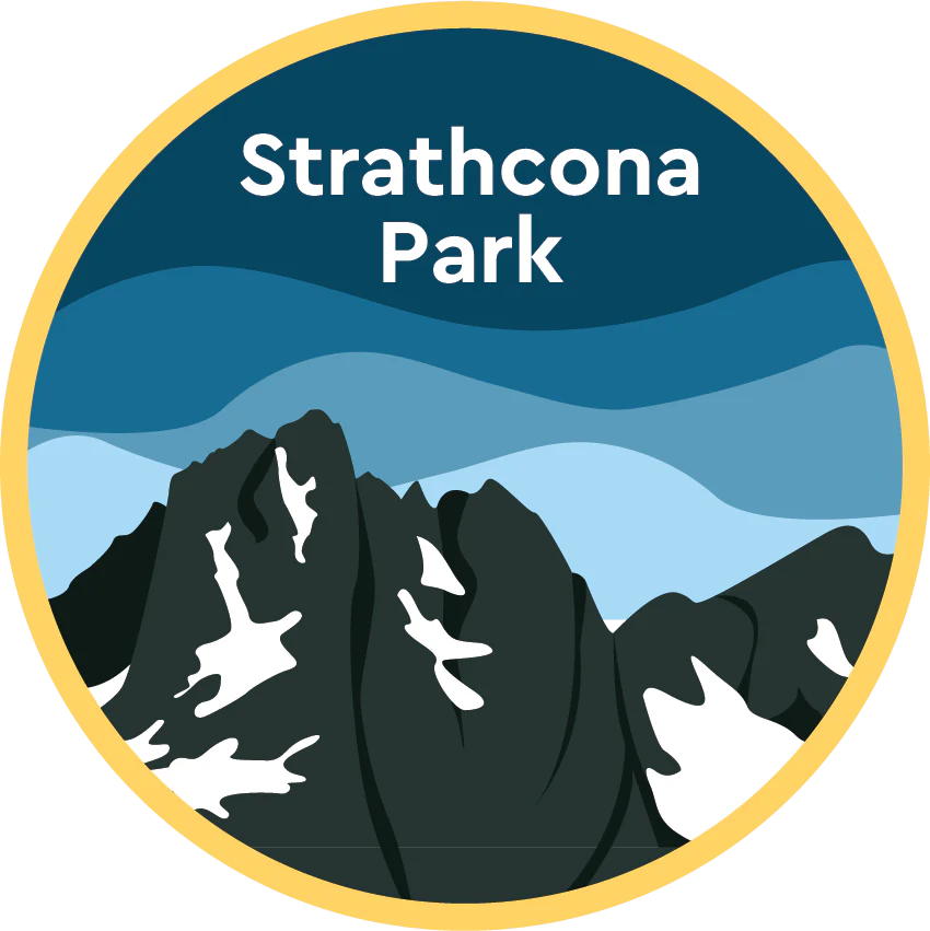 BC Parks Sticker – Strathcona Provincial Park