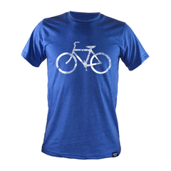 Men s T Shirt Bike by Kindred Coast Heather Navy M