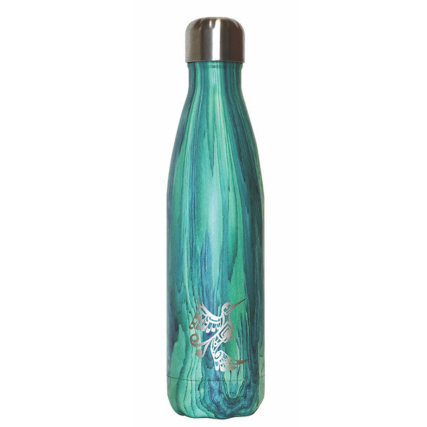 Water Bottle 17 oz -  Hummingbird by Francis Dick