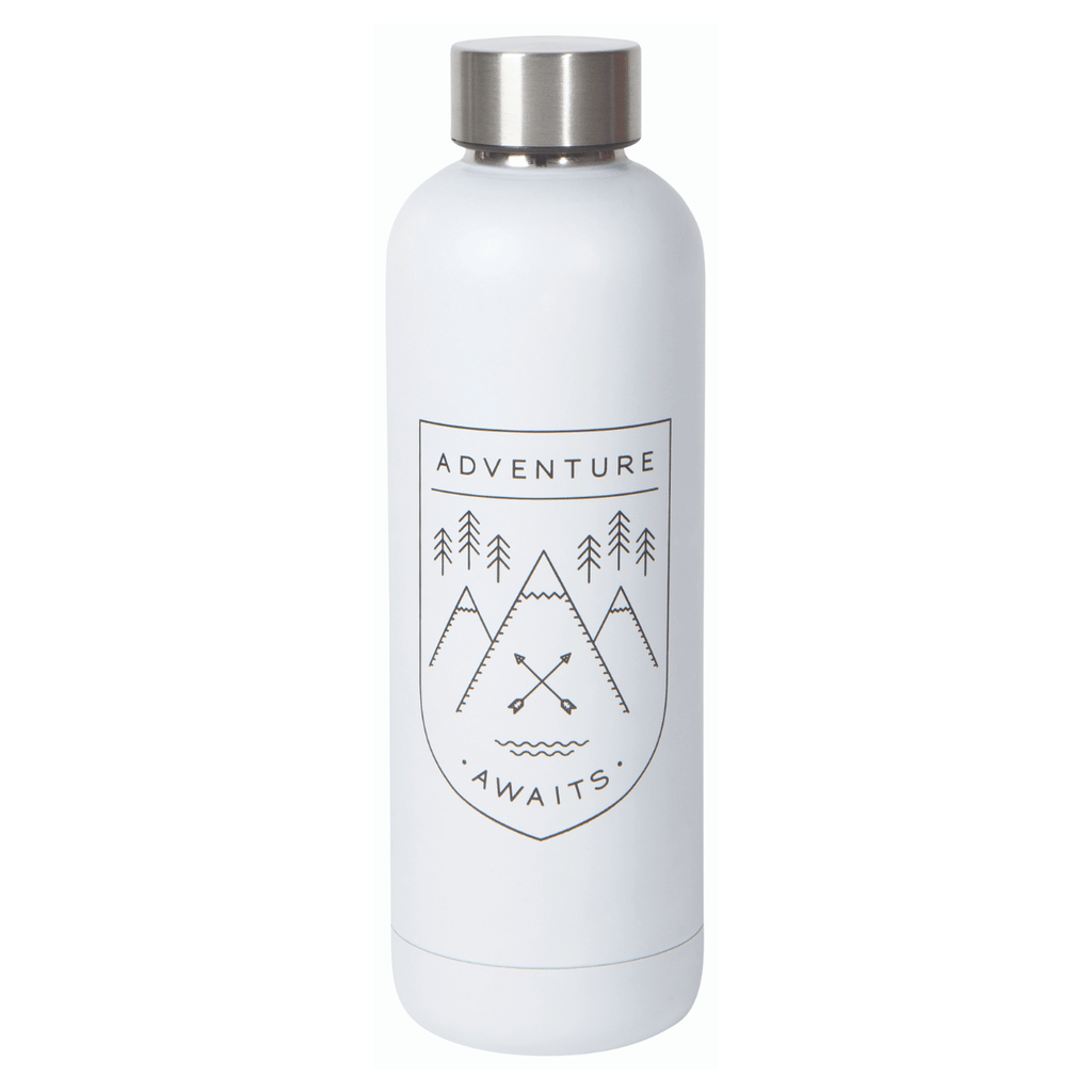 Water Bottle - Adventure Awaits-Water Bottle-Danica Studio-[canadian water bottles]-[gift water bottles]-[designer water bottles]-All The Good Things From BC