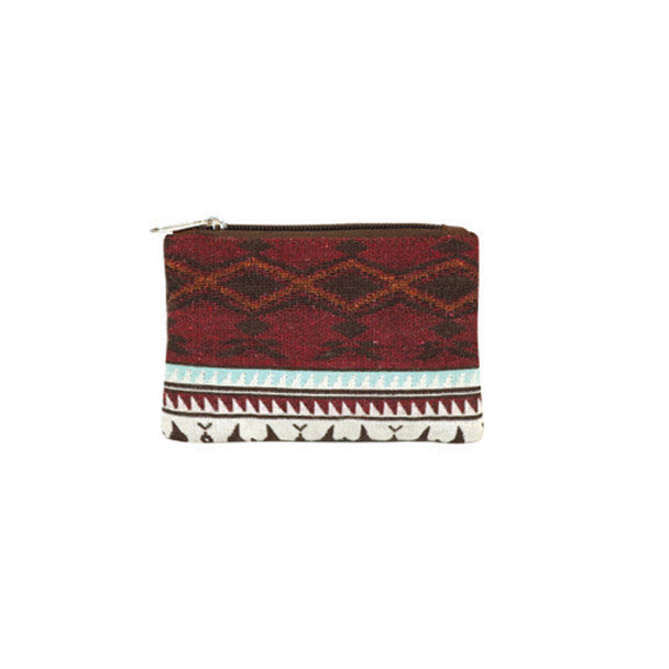 beautiful zipper pouch female indigenous artist canada bc coin purse