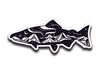 BC Sticker - Salmon by Mountain Mornings