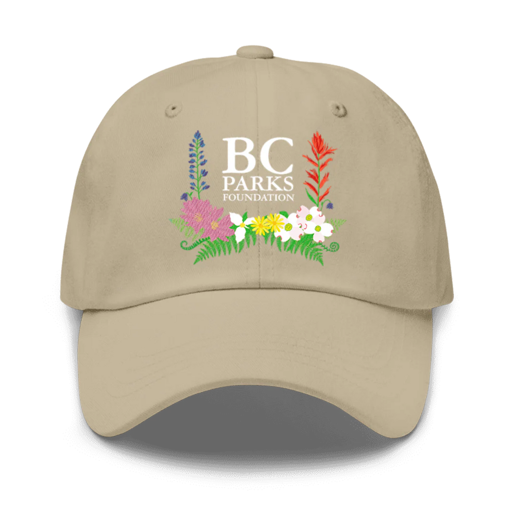 Dad Hat - BC Wildflowers by BC Parks Foundation (Stone)