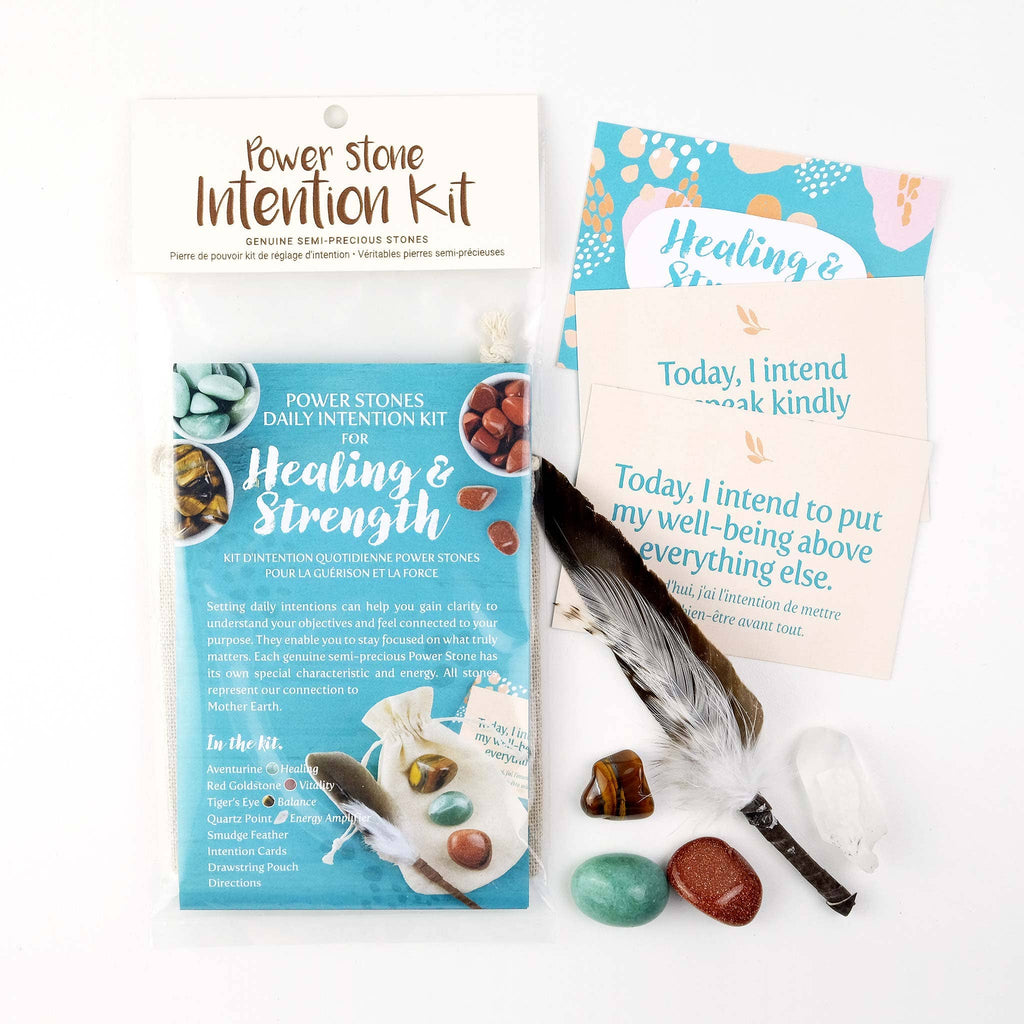 Power Stone Intention Kit - Healing & Strength