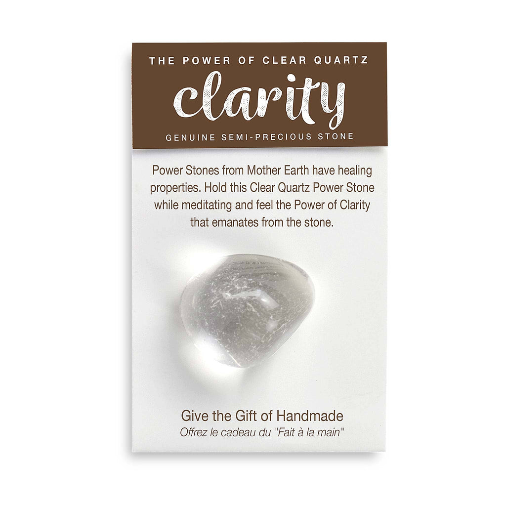 Power Stone - Clear Quartz for Clarity