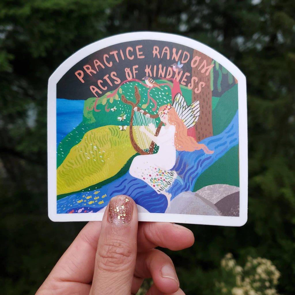 BC Sticker - Practice Kindness by Anja Jane