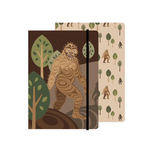 Hardcover Journal - Sasquatch by Francis Horne Sr.