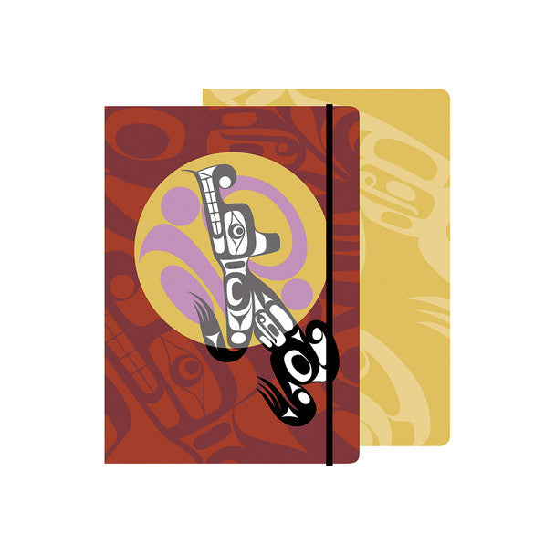 Hardcover Journal - Wolf Moon by Francis Dick