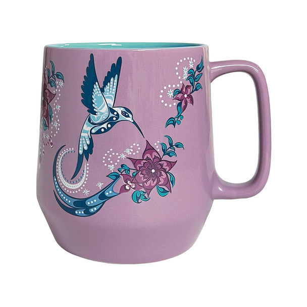 Ceramic Coffee Mug 20 oz - Hummingbird by Deanna Samuel