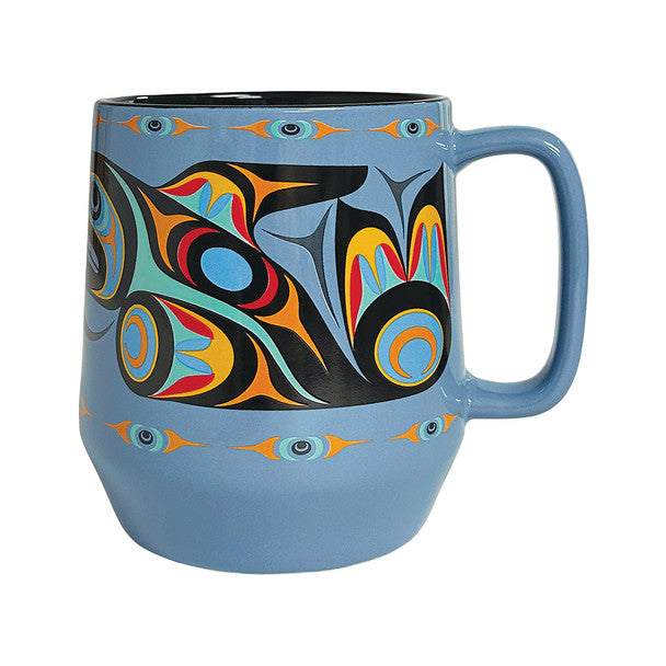 Ceramic Coffee Mug 20 oz - Whale by Maynard Johnny Jr.