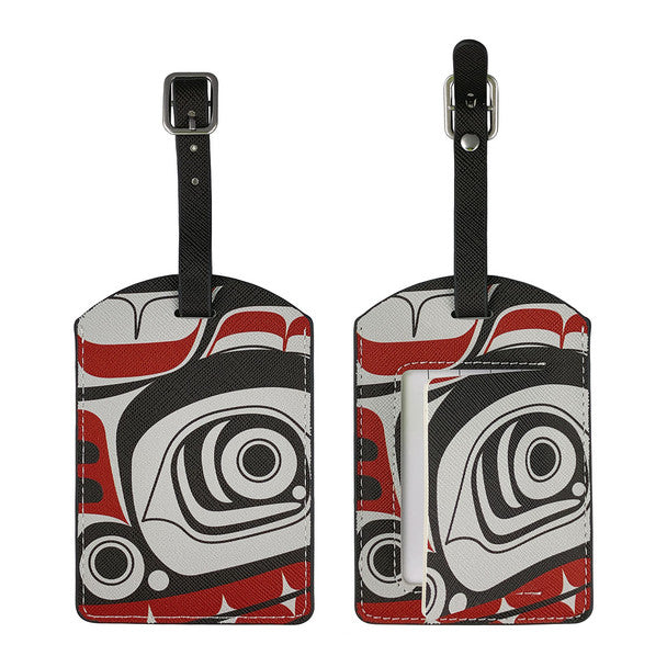 Luggage Tag - Matriarch Bear by Morgan Asoyuf