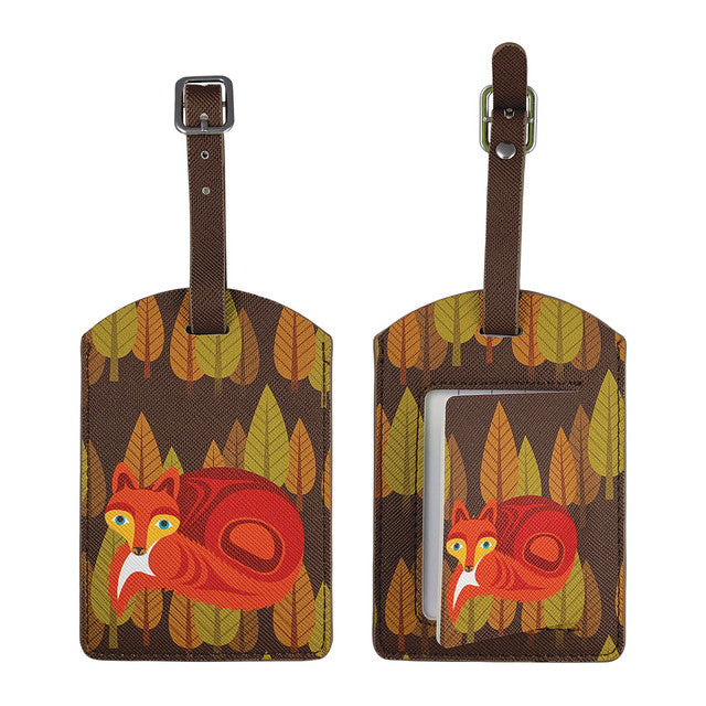 Luggage Tag - Fox by Simone Diamond