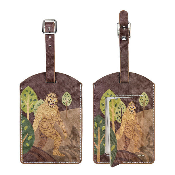 Luggage Tag - Sasquatch by Francis Horne Sr.