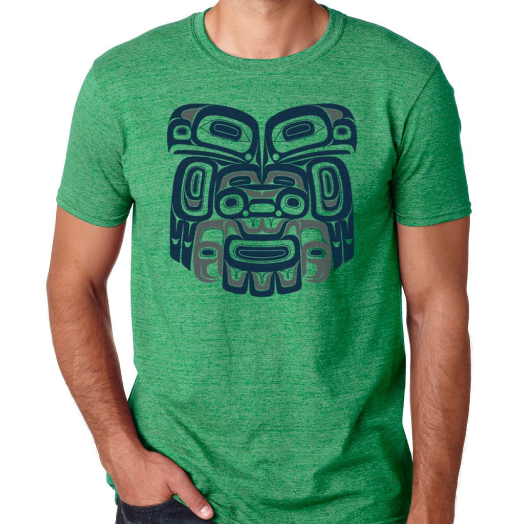 Indigenous Art T-Shirt - Ch'aak' (Eagle) by Alison Bremner (Men’s/Unisex)