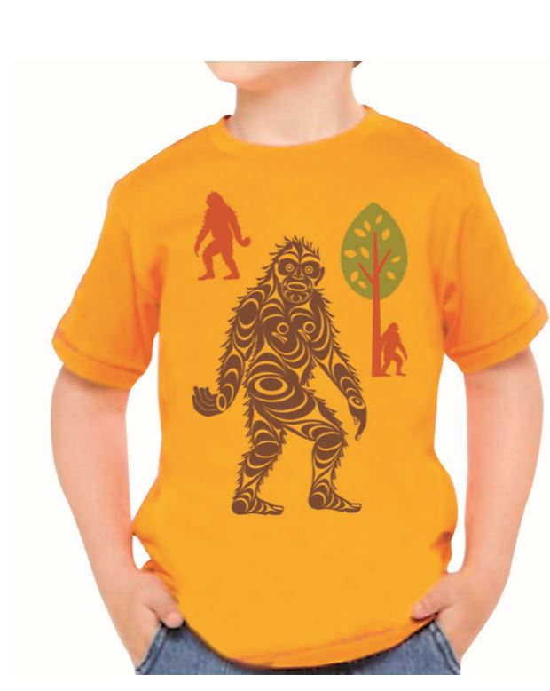 Youth T-Shirt - Sasquatch by Francis Horne Sr.