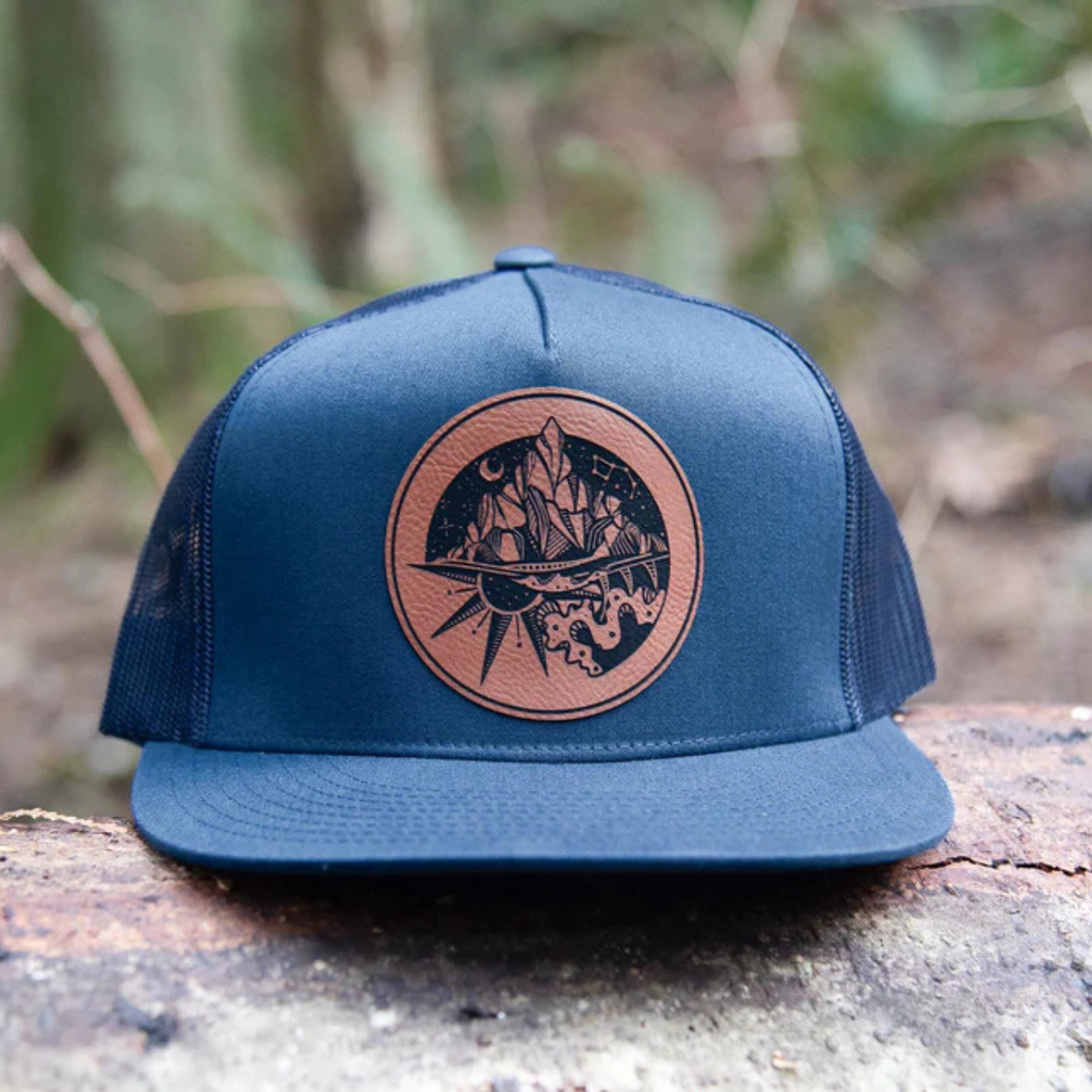 Trucker Hat - Sea To Sky by Mountain Mornings (Dark Blue)