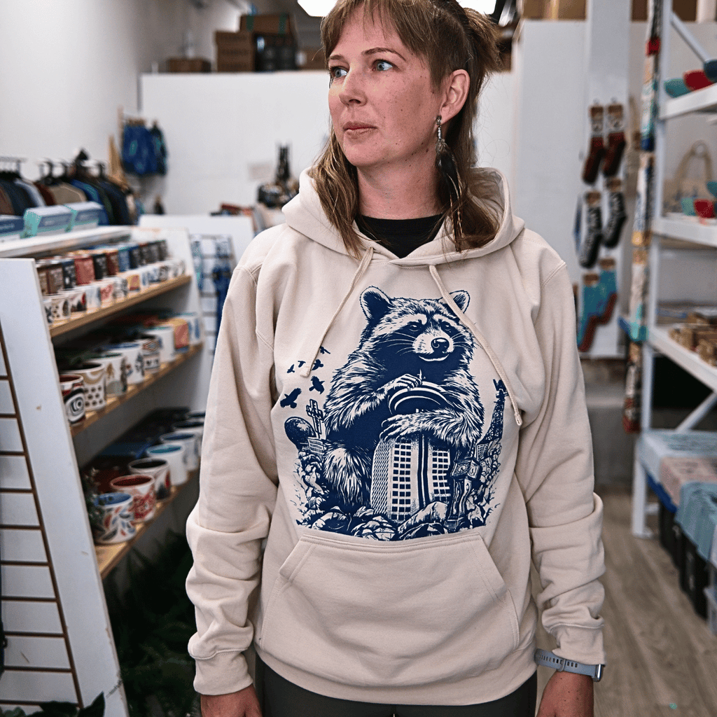 Vancouver Hoodie - Raccoon Giant by Tees.ca