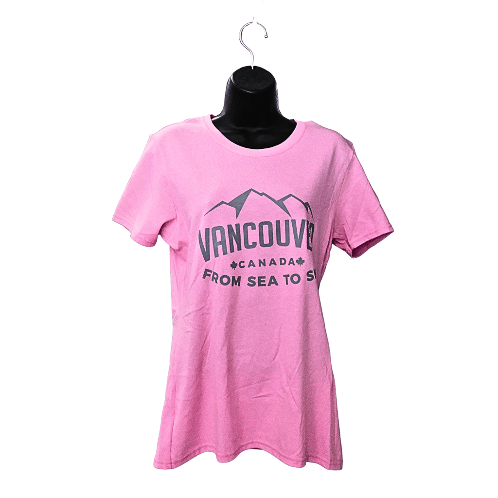 Vancouver T-Shirt - From Sea To Sky by The Nook (Women's, Pink)