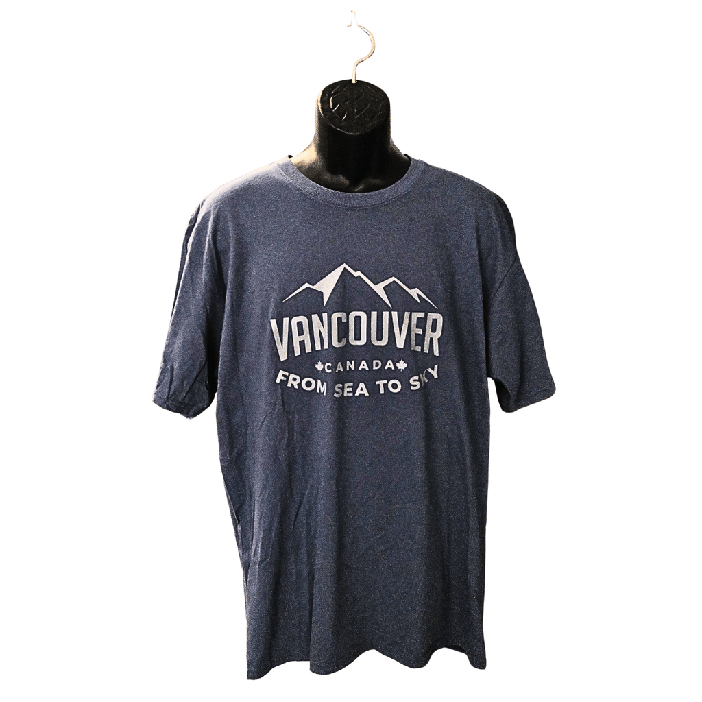 Vancouver T-Shirt - From Sea To Sky by The Nook (Men's/Unisex, Steel Blue)