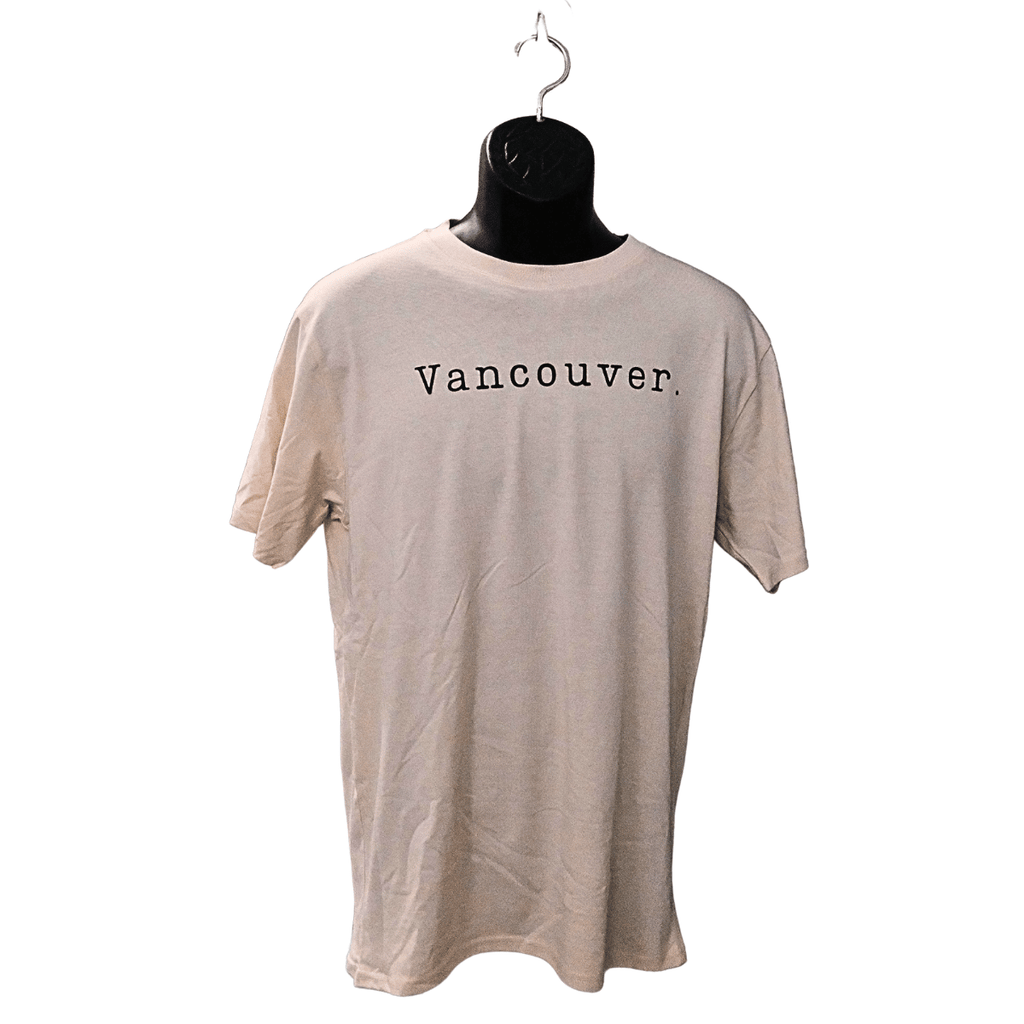 Vancouver T-Shirt - Vancouver. by All The Good Things From BC (Men's/Unisex, Natural)