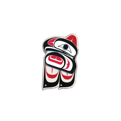 3D Magnet - Eagle by Eric Parnell-Magnet-Native Northwest-[fridge magnet]-[authentic indigenous]-[best travel gift]-All The Good Things From BC