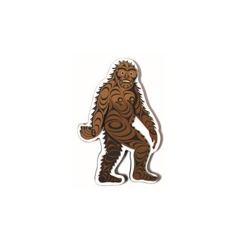 3D Magnet - Sasquatch by Francis Horne Sr.-Magnet-Native Northwest-[fridge magnet]-[authentic indigenous]-[best travel gift]-All The Good Things From BC