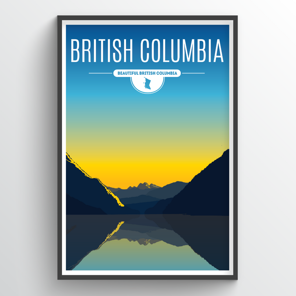 Art Print - British Columbia-Art Print-Point Two Design-[best paper print]-[great home decor idea]-[printed in bc]-All The Good Things From BC